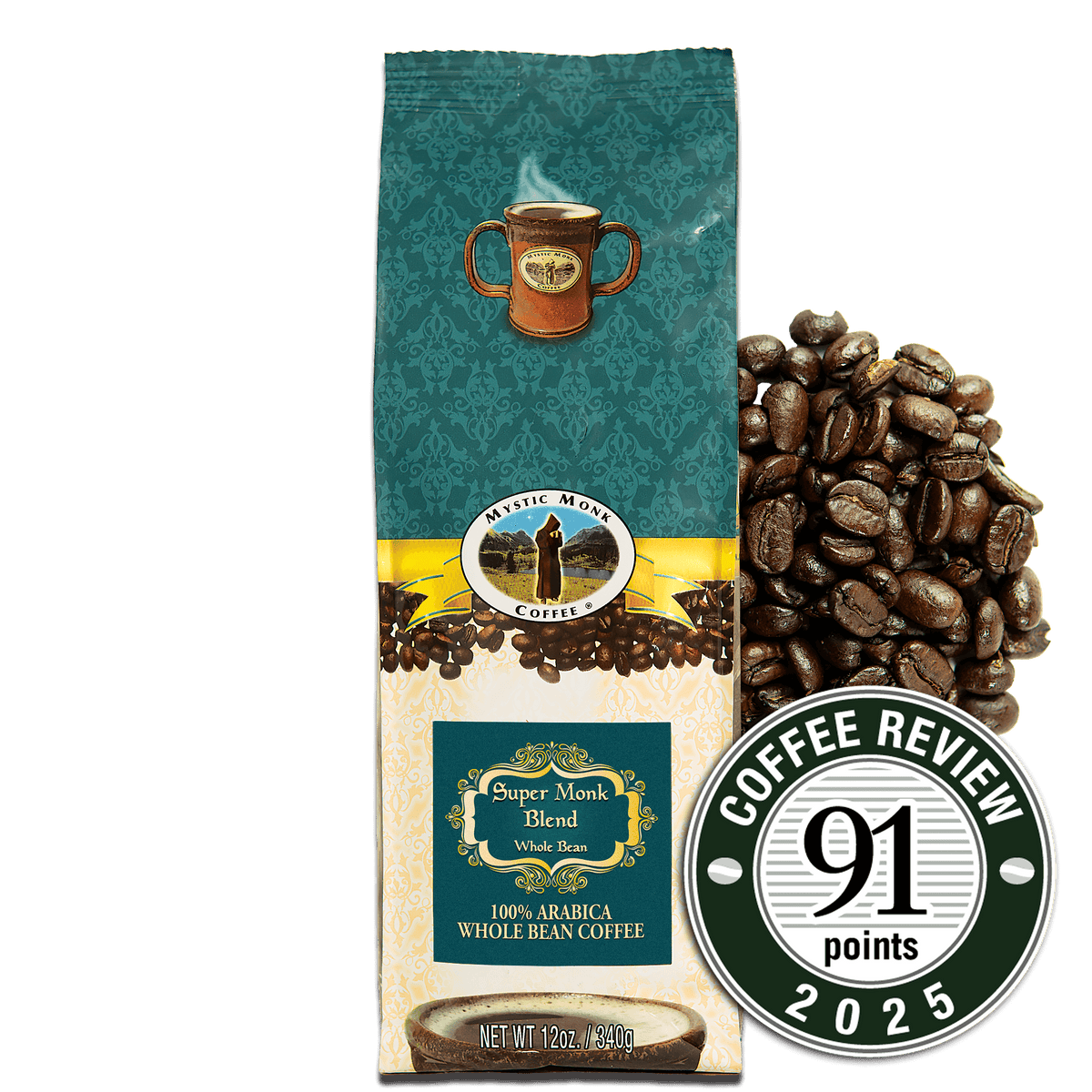 Super Monk Blend Extra Caffeinated Coffee