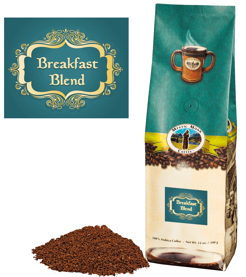 Breakfast Blend, Coffee - Mystic Monk Coffee