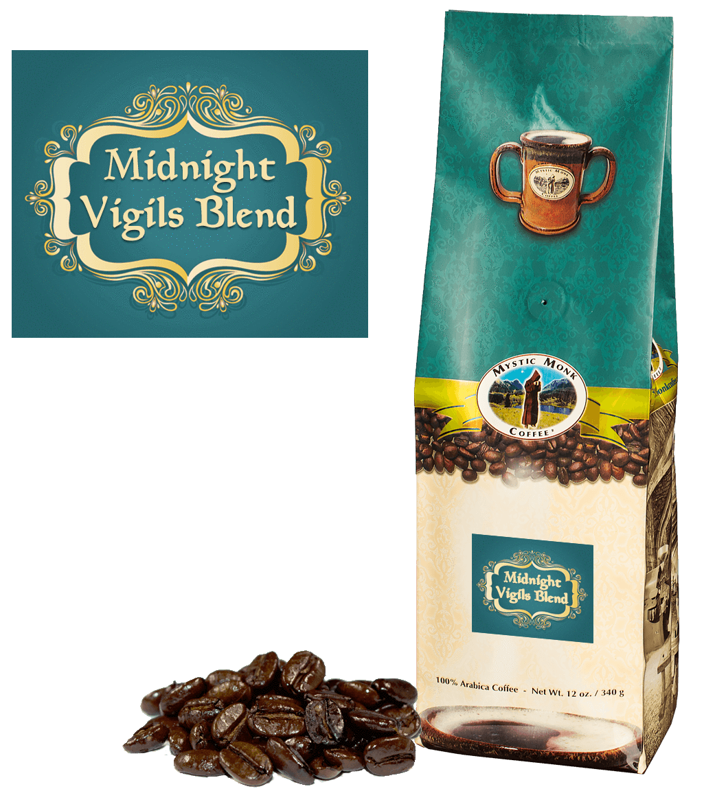 Midnight Vigils Blend, Coffee - Mystic Monk Coffee