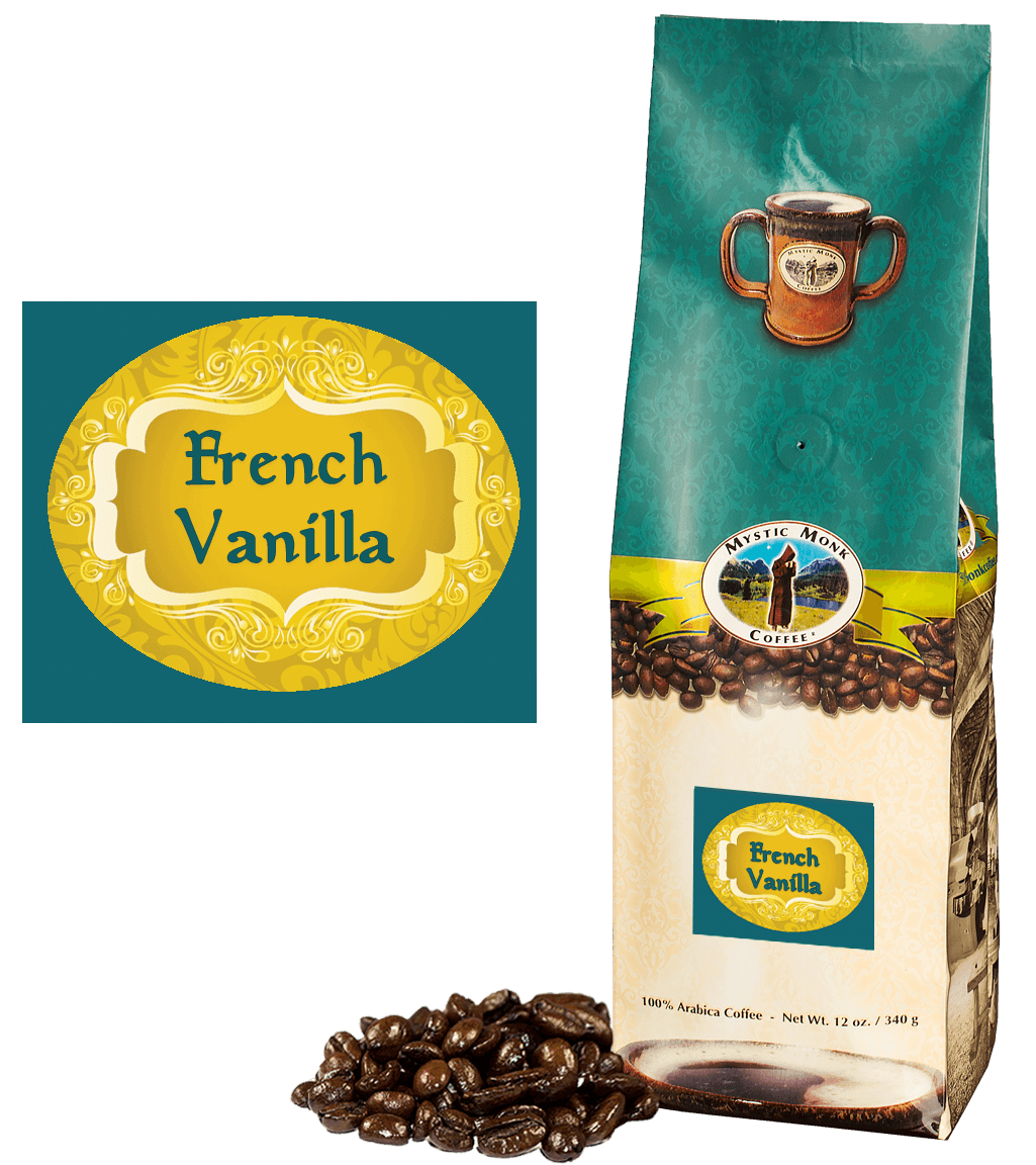 French Vanilla, Coffee - Mystic Monk Coffee