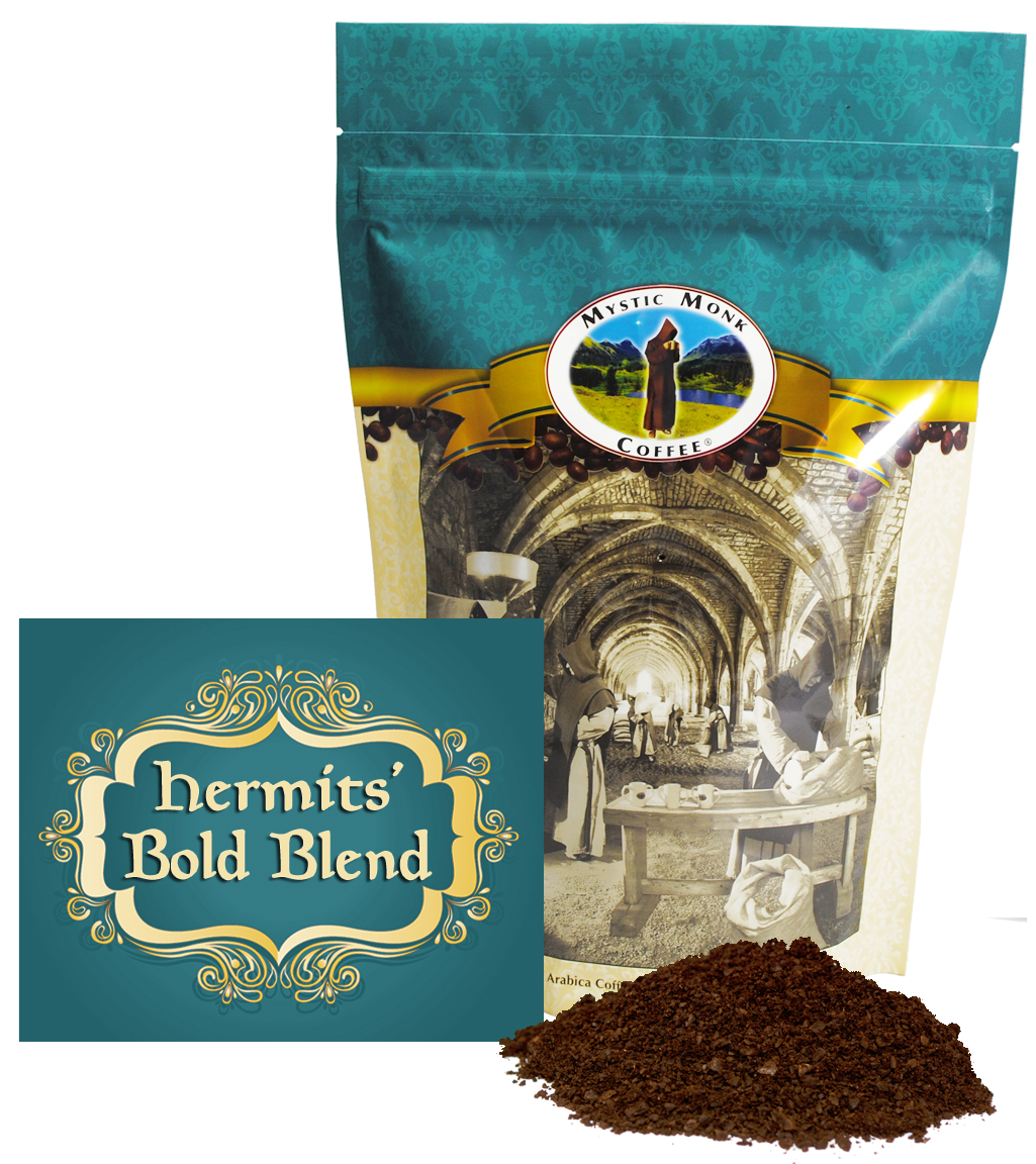 Hermits Bold Blend, Coffee - Mystic Monk Coffee