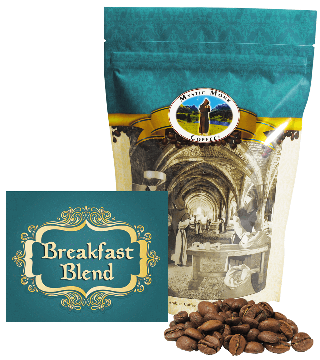 Breakfast Blend, Coffee - Mystic Monk Coffee