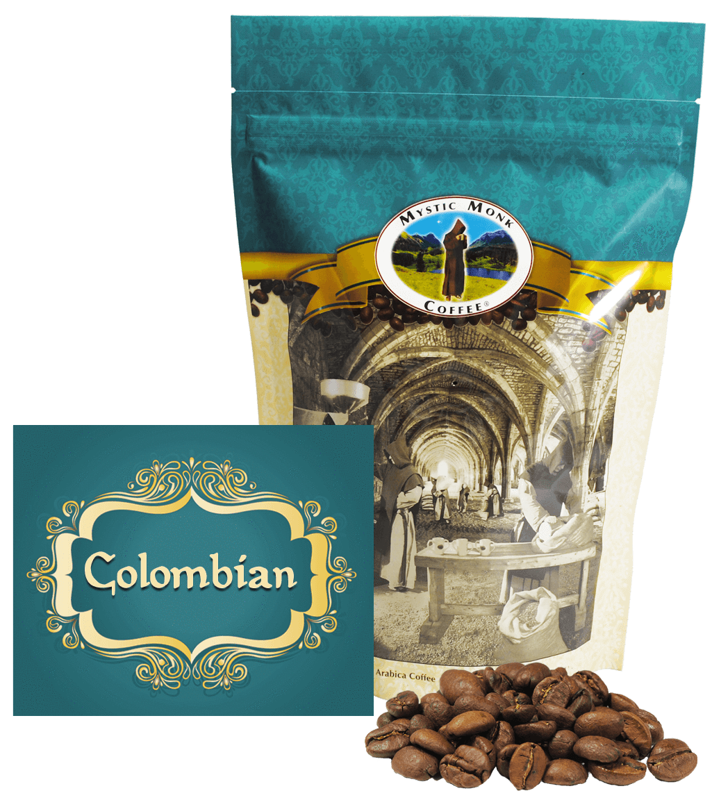 Colombian, Coffee - Mystic Monk Coffee