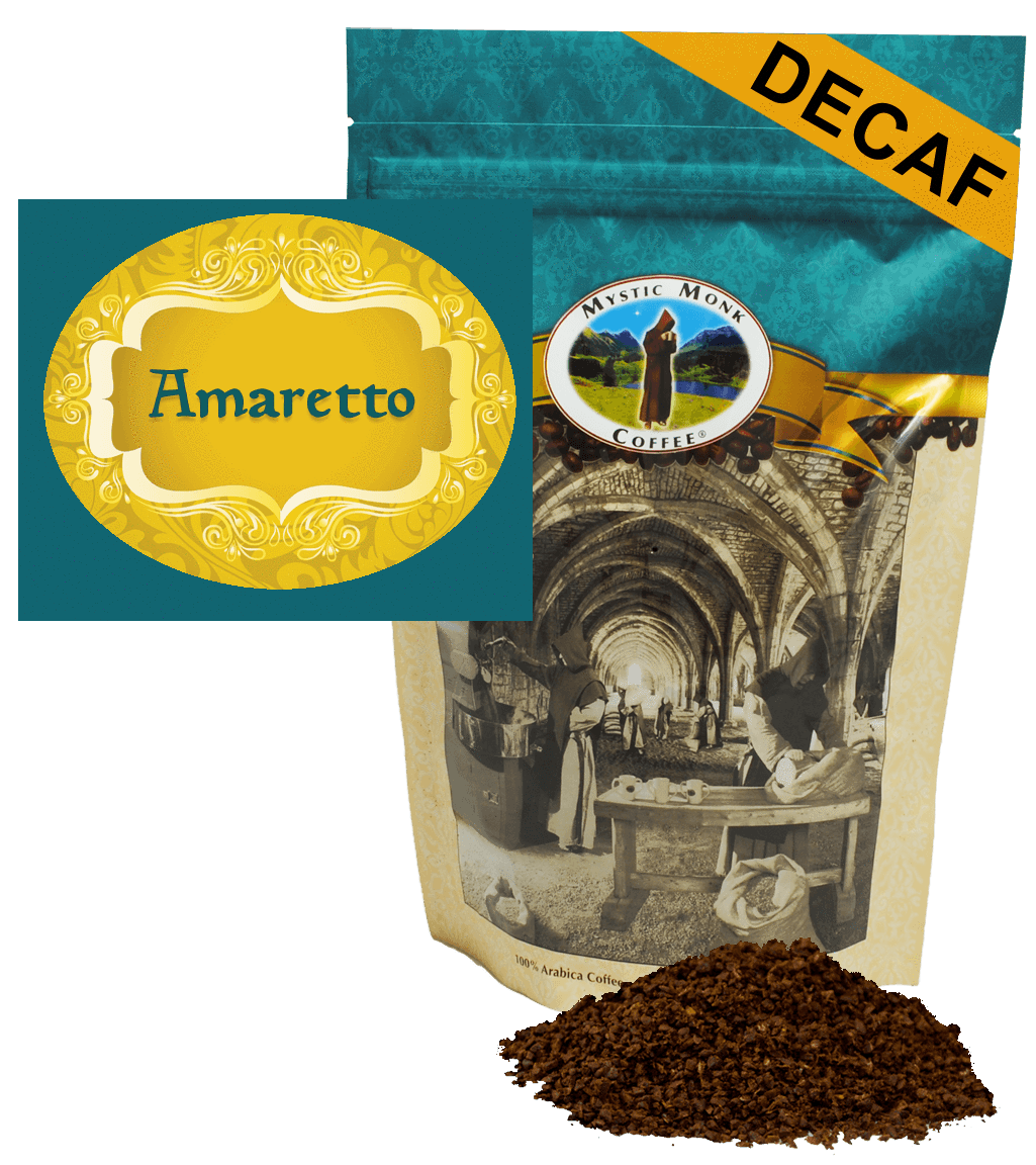 Amaretto, Out of Stock Seasonal Coffee - Mystic Monk Coffee