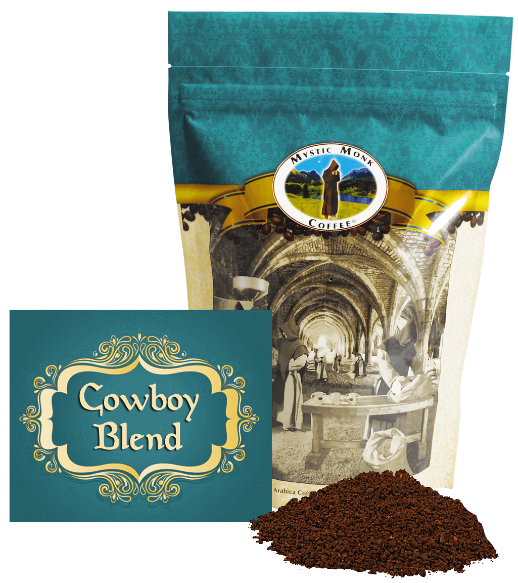 Cowboy Blend, Coffee - Mystic Monk Coffee