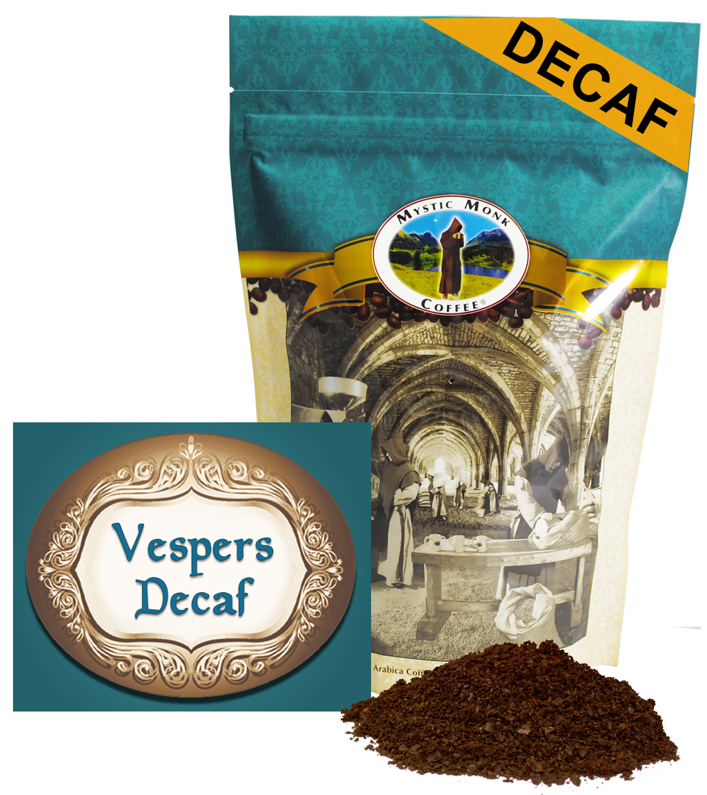Vespers Decaf, Coffee - Mystic Monk Coffee