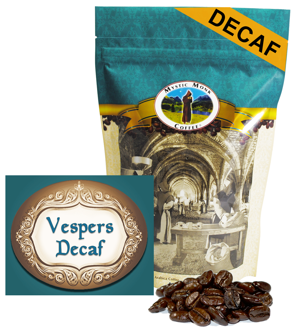 Vespers Decaf, Coffee - Mystic Monk Coffee